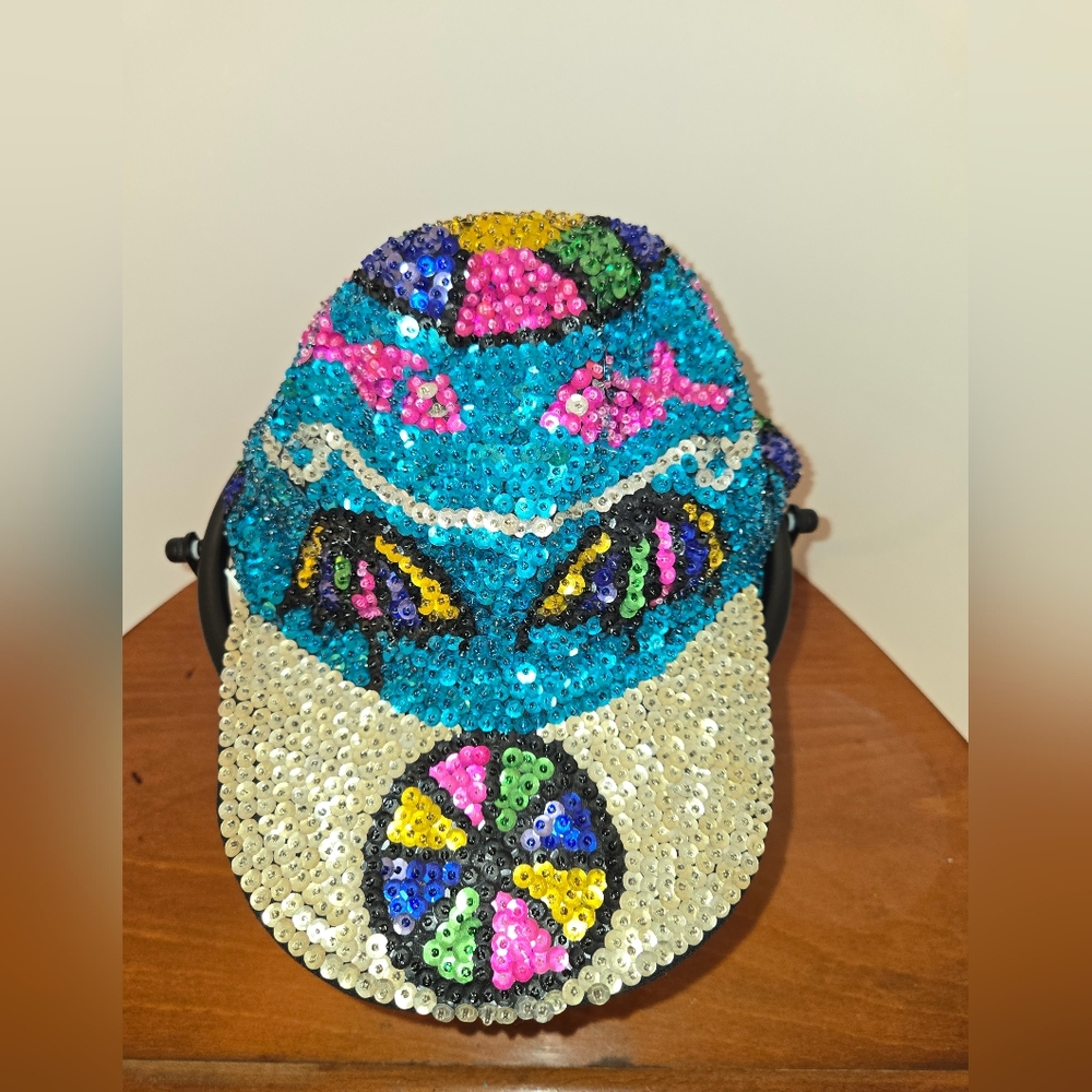 Colorful Sequin Cap